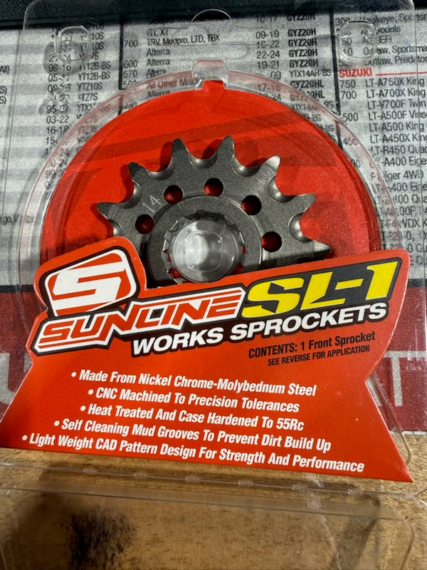 Supersprox / Sunline Heavy Duty Steel Front Countershaft Sprocket (14 ...